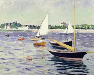 Segelboote in Argenteuil, 1891